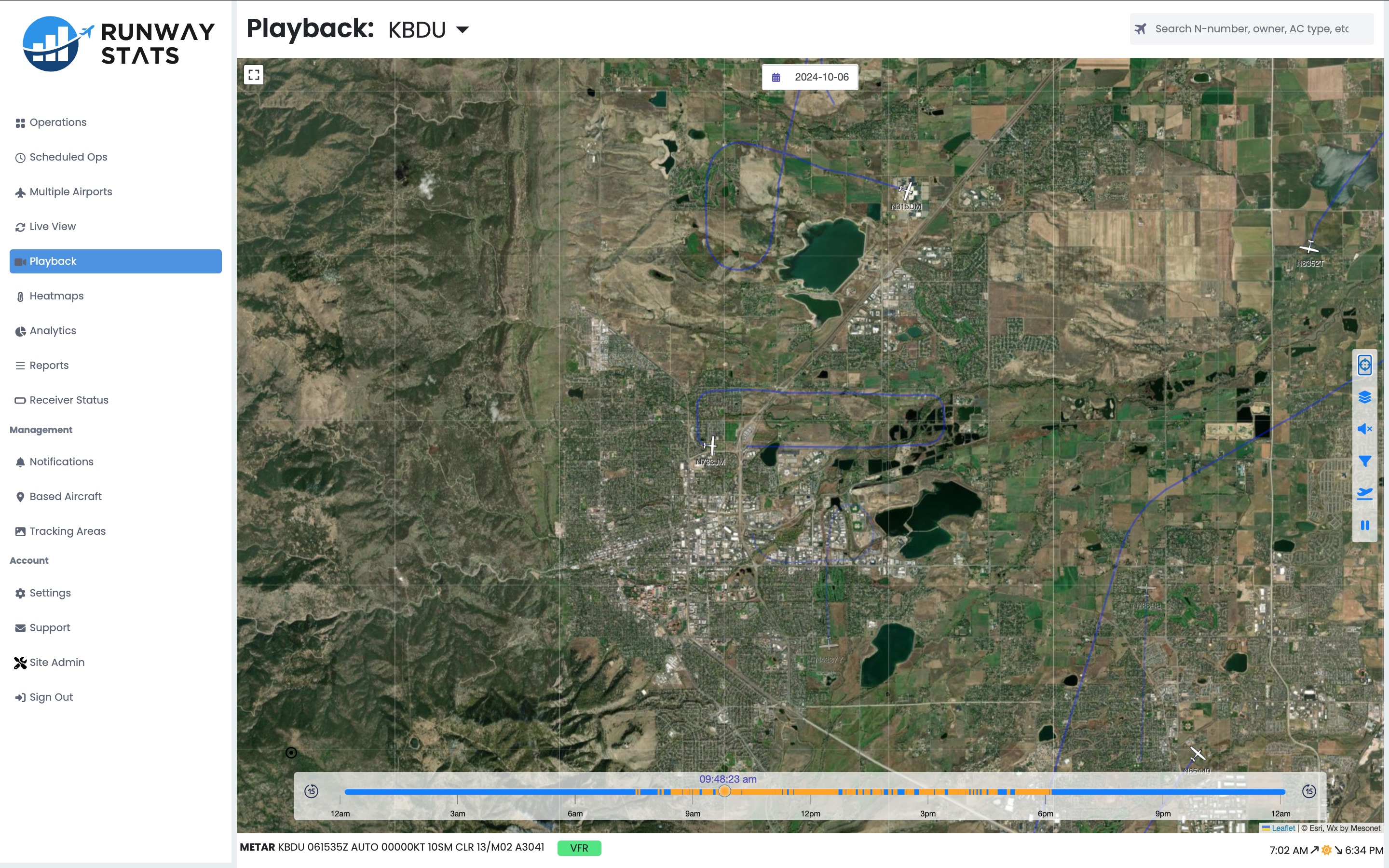 Playback screenshot